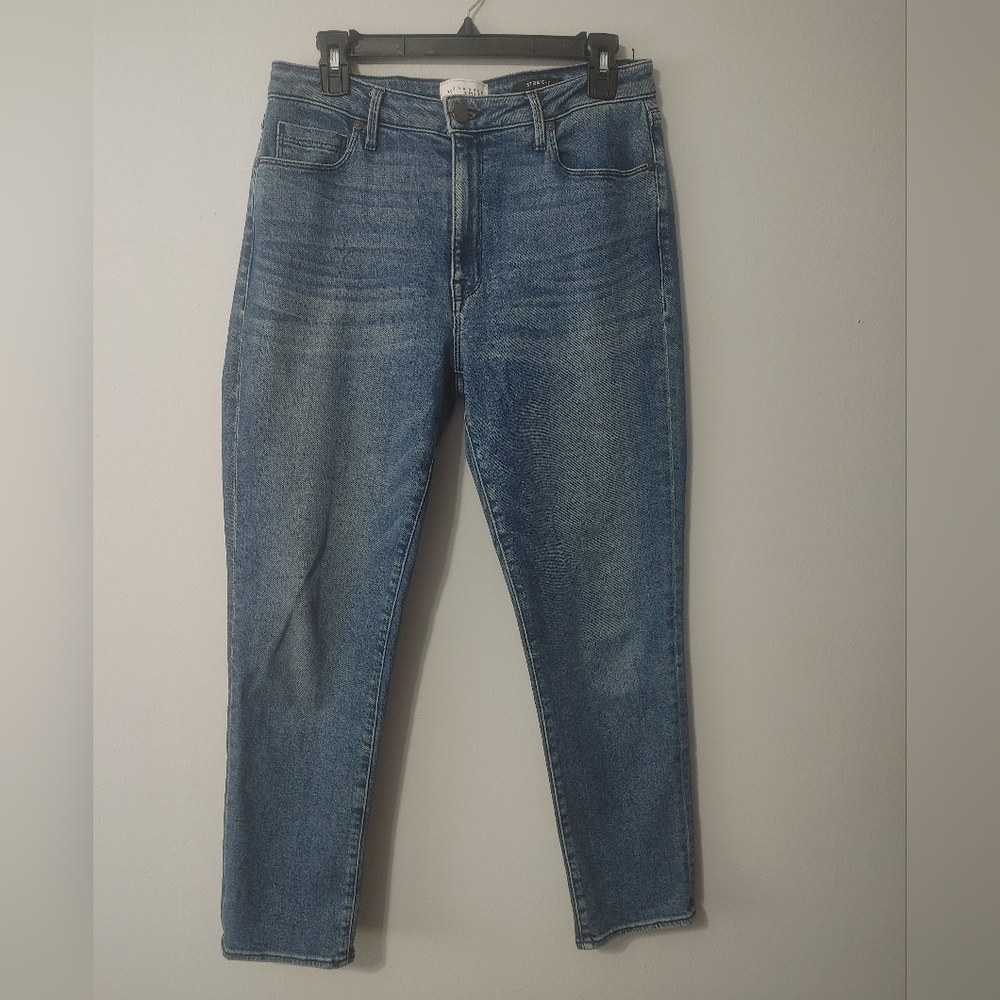 Women's Parker Smith Straight Leg Jeans Blue Size 30 Soft Stretchy